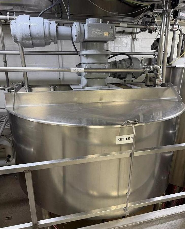 Used 800 Gallon Chester Jensen Cooker-Cooler