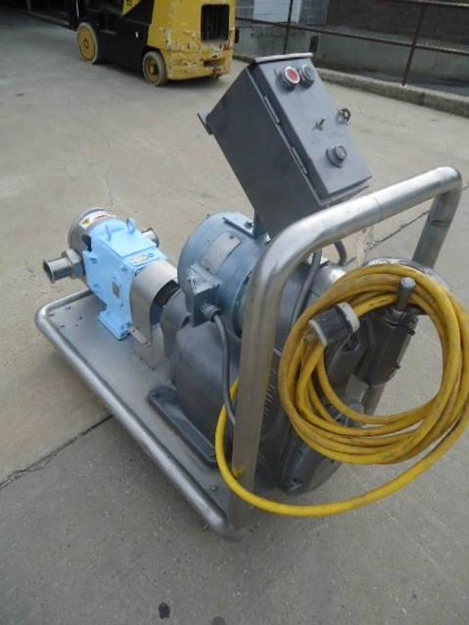Used Waukesha  130 Positive Displacement Pump, Variable Speed