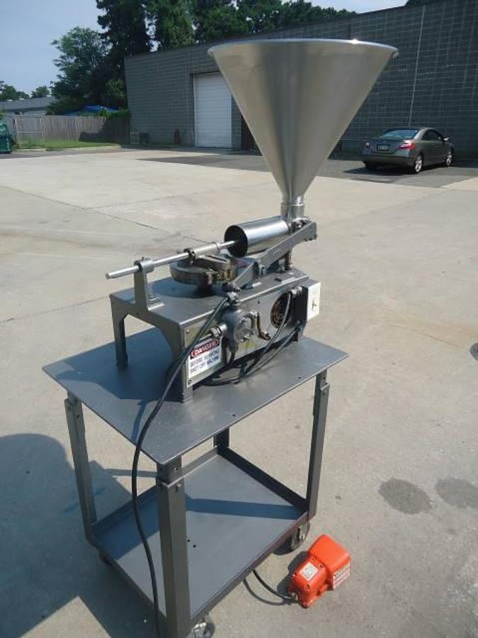 Used Simplex As-1 Single Piston Filler, Single Phase Electrics-