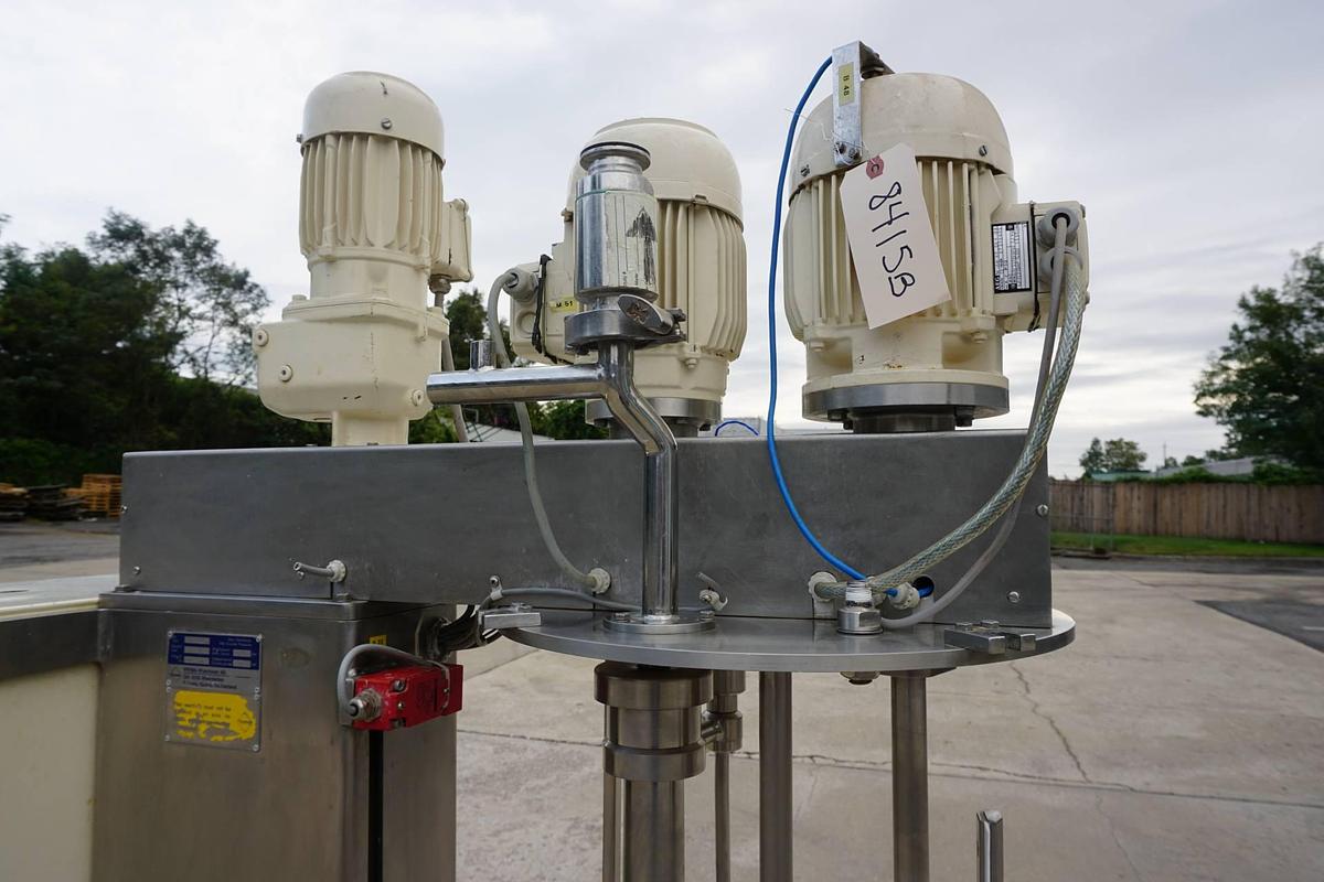 Used Fryma VME-20 316L SS Homogenizing/De-Aeration Mixer