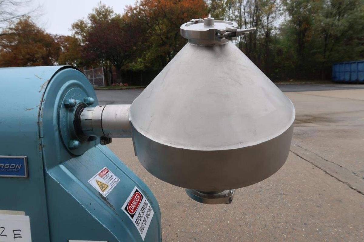 Used Patterson 1 Cu. Ft. Stainless Double Cone Tumbling Blender, Tabletop