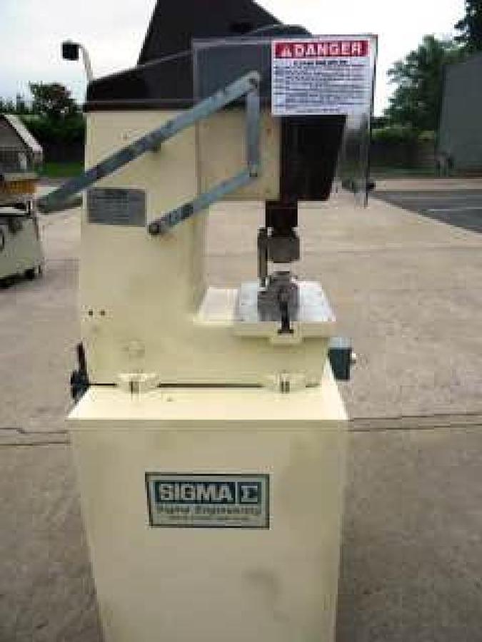 Used Sigma Engineering Ls-6 Soap Press
