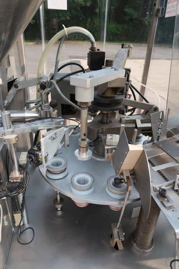 Used Kalix KX 600 Plastic Tube Filler/Sealer, Hot Air