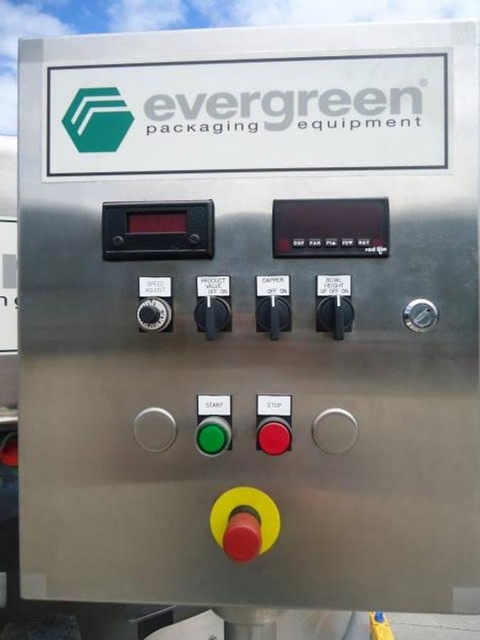 Used Evergreen 30 Valve Rotary Ss Bottle Filler, Unused