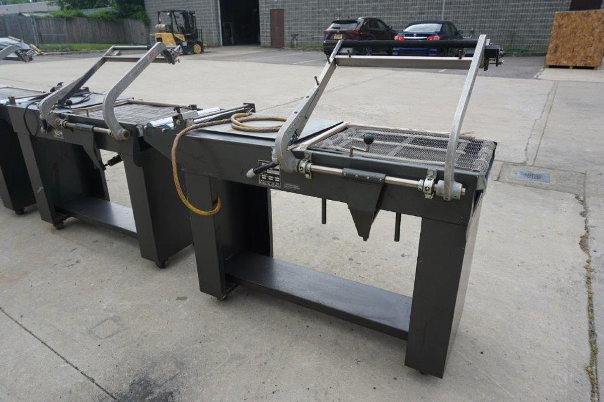 Used Jeff Eastey EM1622T “L” Bar Sealers, Portable