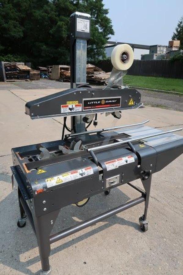 Used Little David Case Sealer/Taper, Single Phase