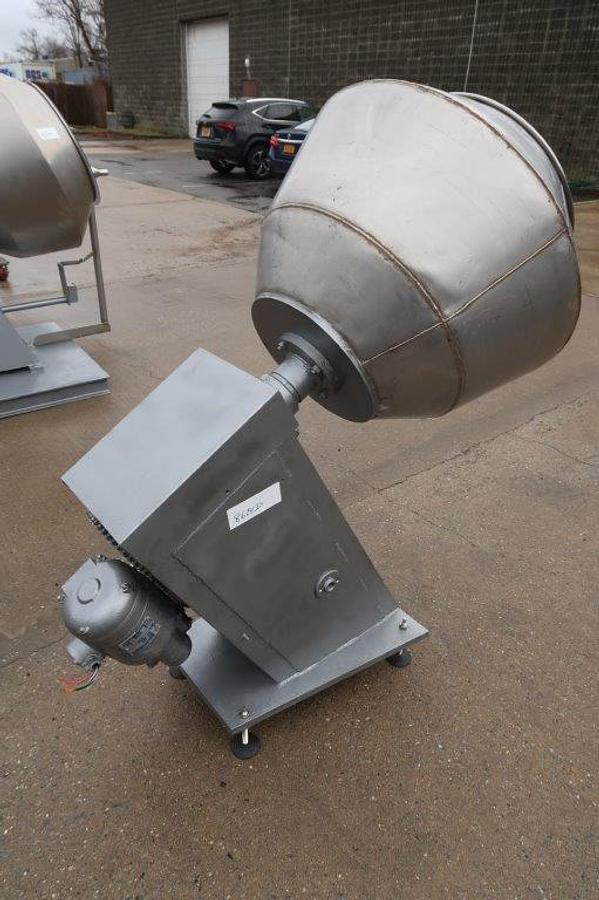 Used 34 In. Diameter Stainless Steel Coating Pan
