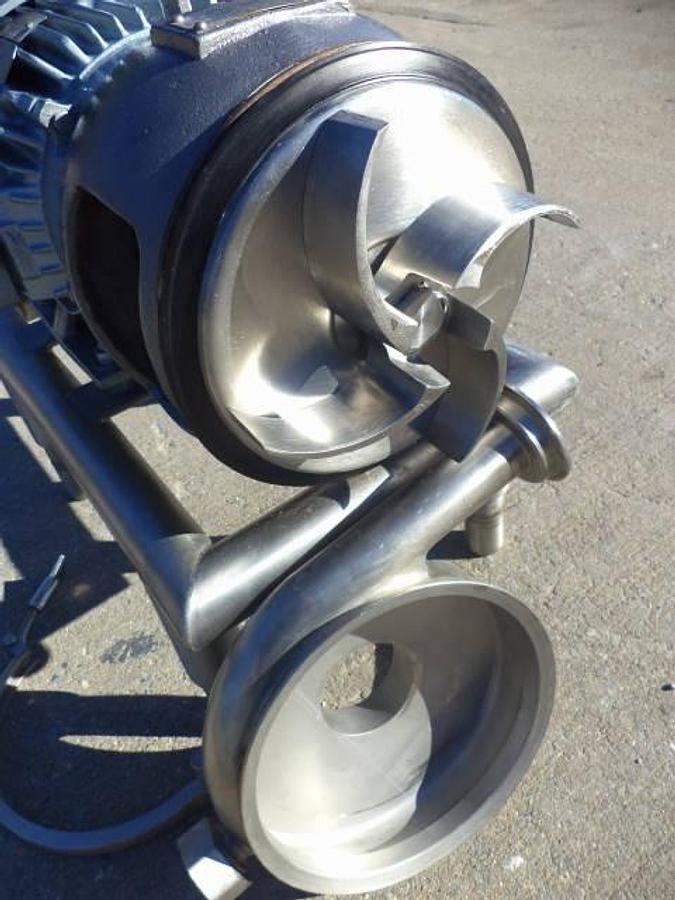 Used Crepaco 3 in. x 2 in. SS Sanitary Centrifugal Pump, 5HP SN 8V-82