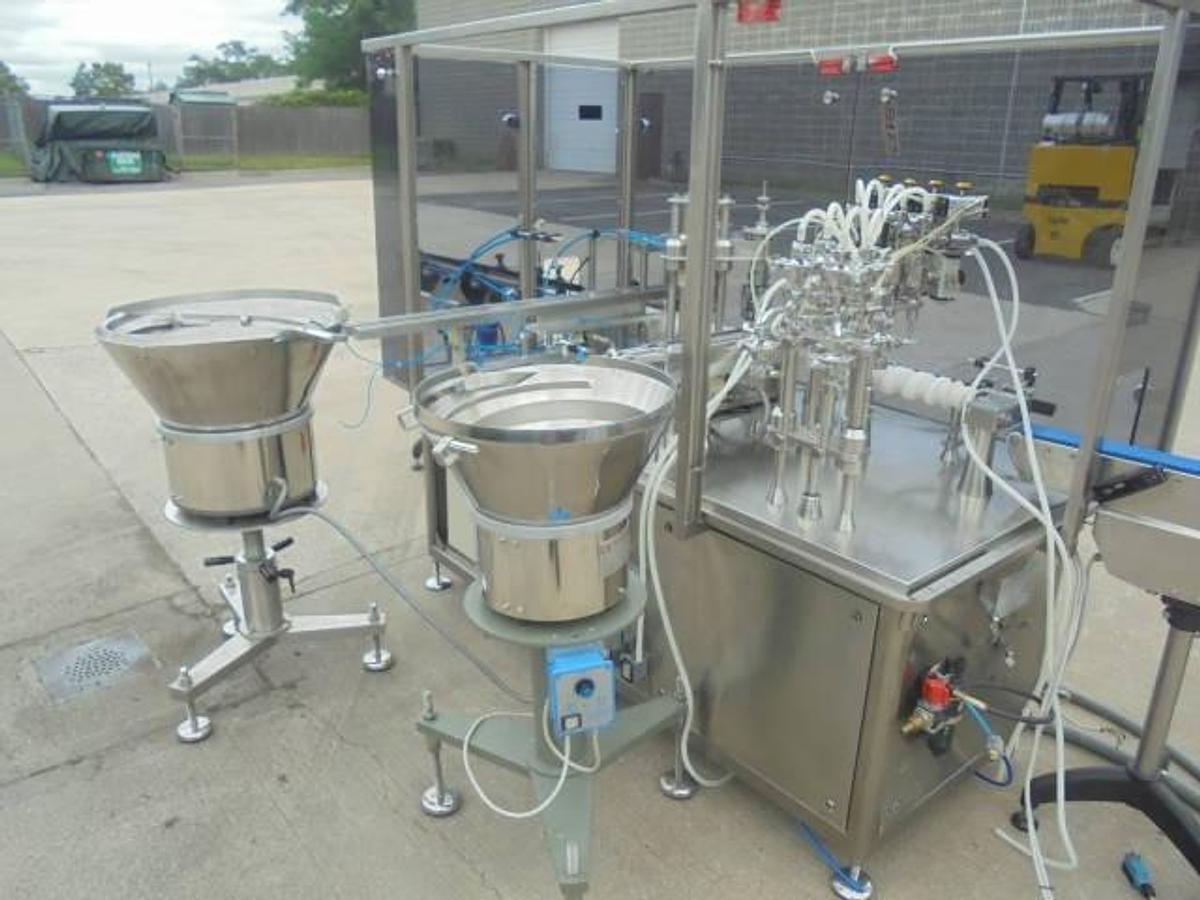 Used AS.CO Monoblock Filling & Capping Machine, CE