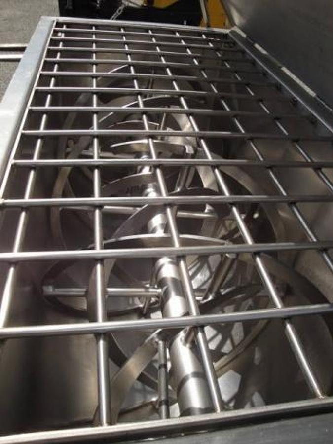 Used 25 Cu.ft.  Ross Stainless Double Ribbon Blender, 10 Hp