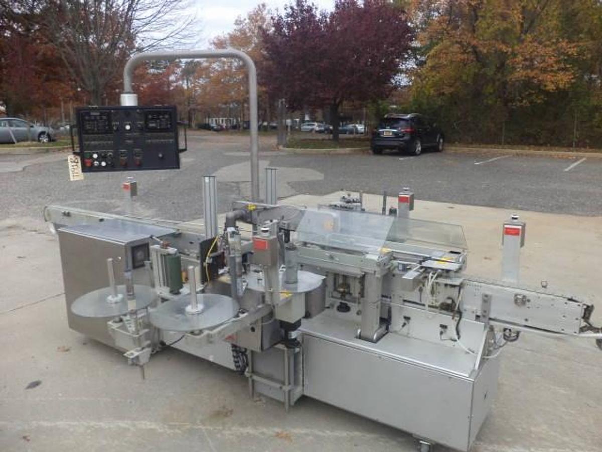 Used Accraply 350PVF Front & Back Pressure Sensitive Labeler