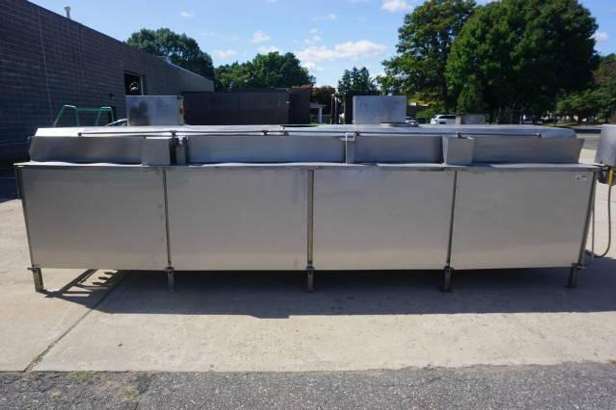 Used Cook King 30 In. W x 18 Ft. Long Continuous Gas Fired Fryer