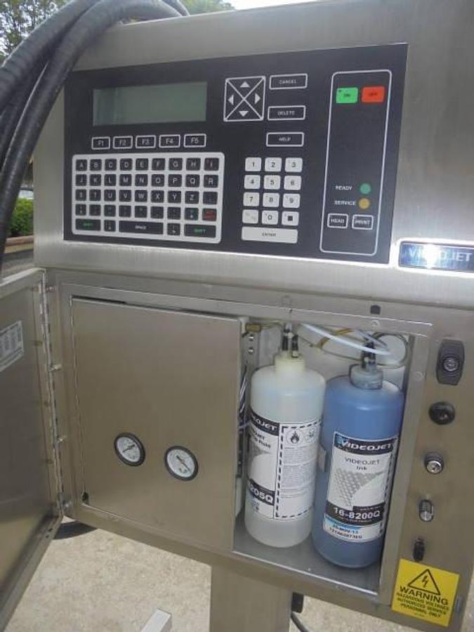 Used Video Jet Excel/170i Inkjet Coder, on Casters