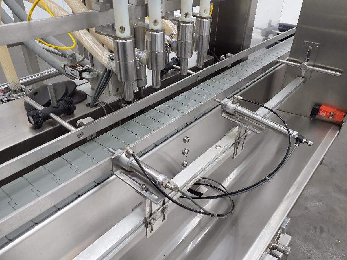 Used Kaps-All Four Piston Automatic Filler, 36 Oz. Pistons