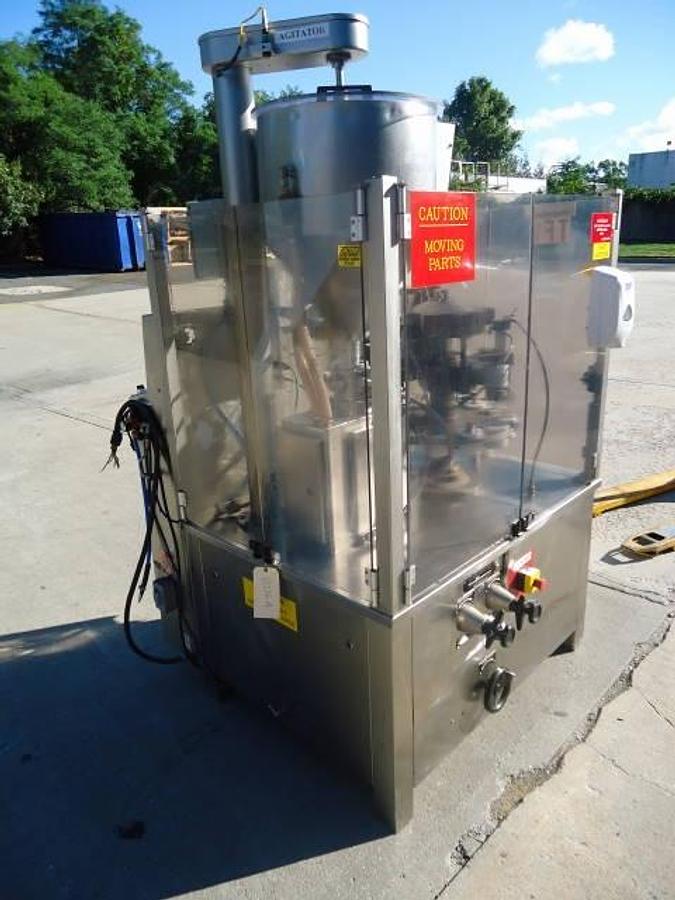 Used Unipac “Silver 80” Mascara & Lip Gloss Filling Machine