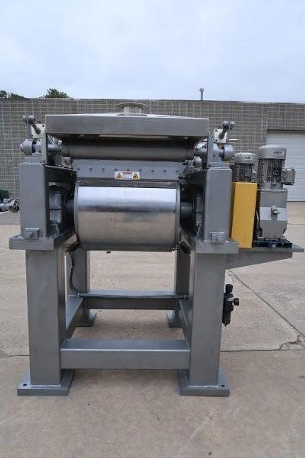 Used Phoenix 24 In. X 24 In. Double Drum Dryer/Flaker