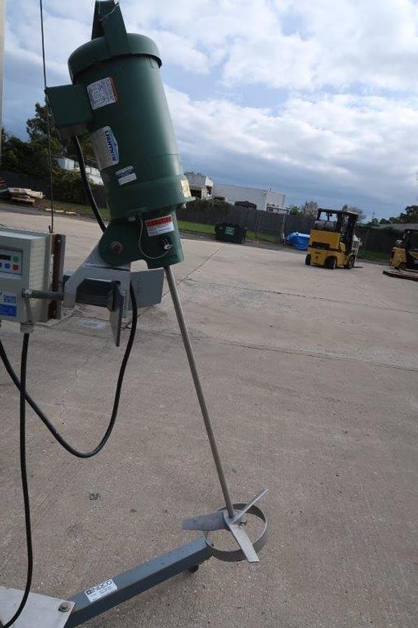 Used Lightnin Variable Speed Clamp-On Mixer, On Portable Stand