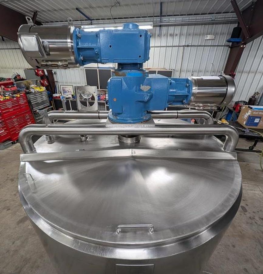Used BCast 700 Gallon 316 Stainless Steel Jacketed Processor
