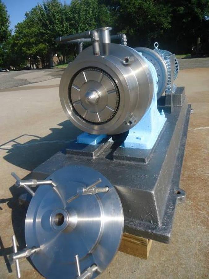 Used Charlotte Sd-20 Stainless Steel Colloid Mill, 20 Hp