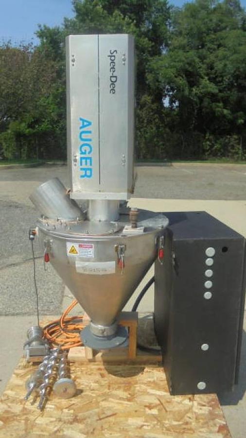 Used Spee-Dee “Digitronic” Servo Auger Powder Filler, with Control Box