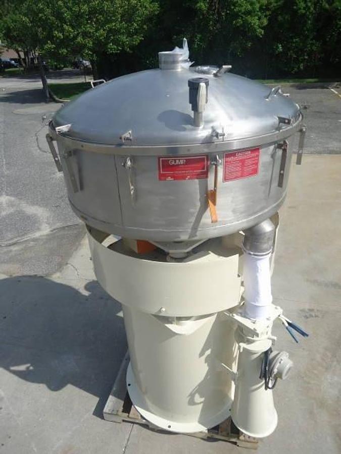 Used Gump Cp-43 Inline Pressure Sifter, Stainless Steel-