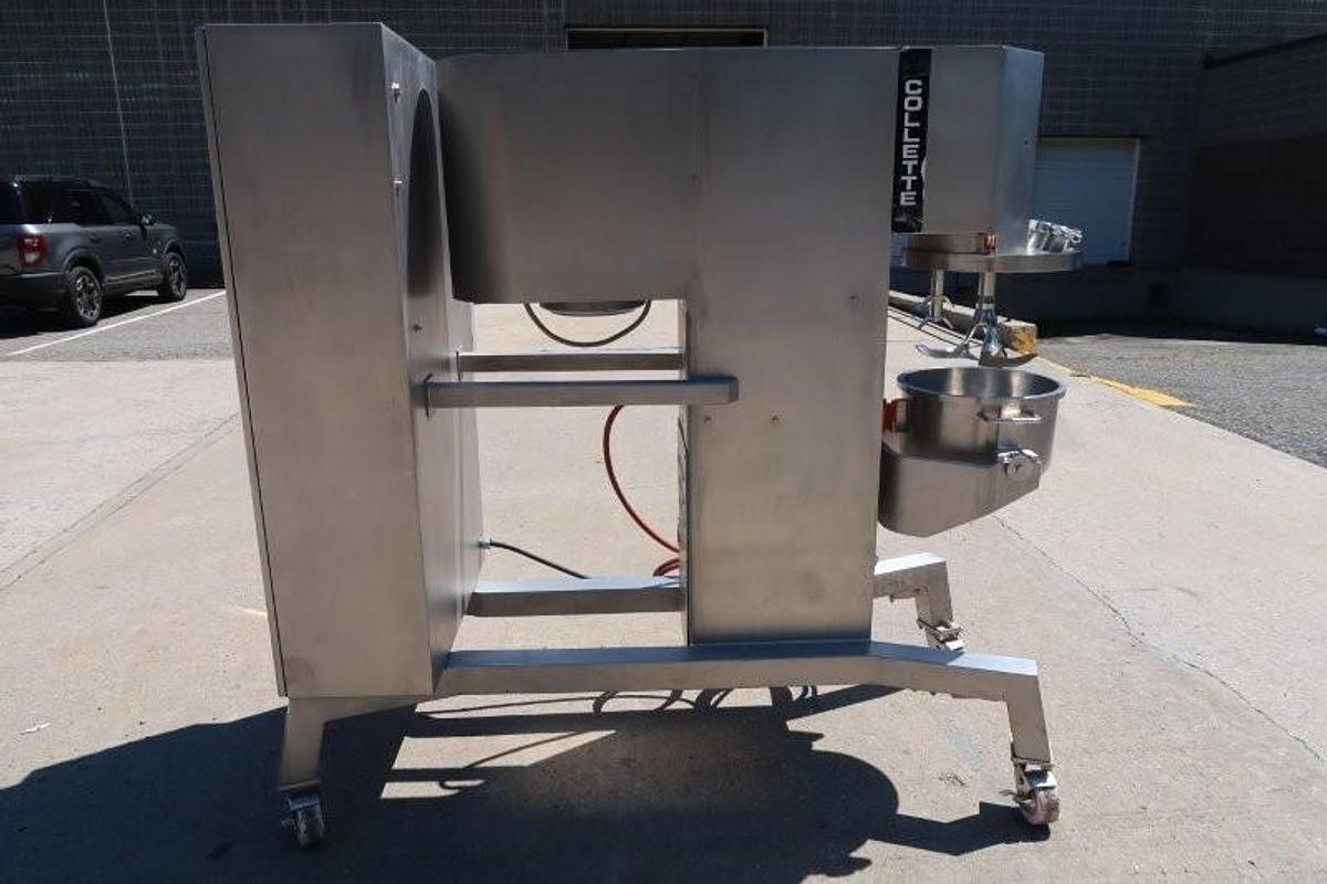 Used Collette Gral 25 Stainless Steel High Shear Mixer Granulator