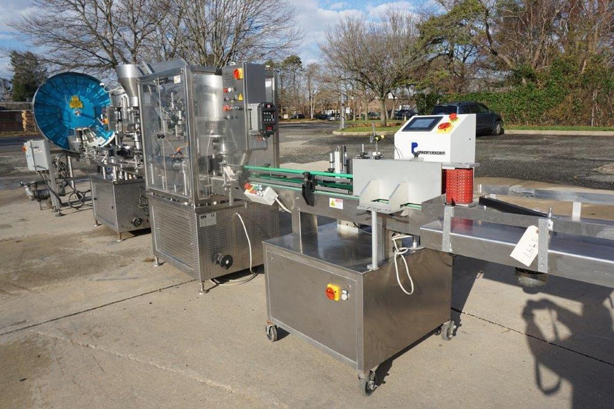 Used GAI Wine Bottling Line, Up To Approx. 55 Bottles Per Minute