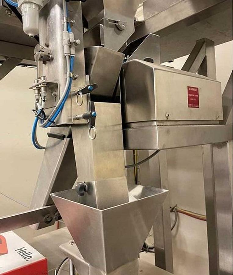 Used WeighPack PrimoCombi Multi-Head Filler/Bagging System