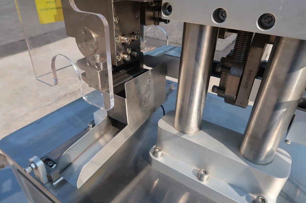 Used TWP Semi-Automatic Ultrasonic Tube Sealer & Trimmer