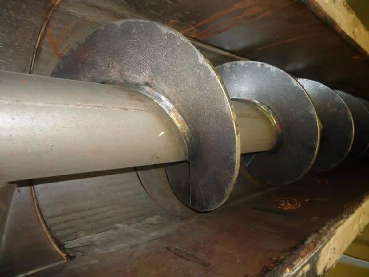 Used 9 Inch Diameter By 13 Foot Long Screw Conveyor