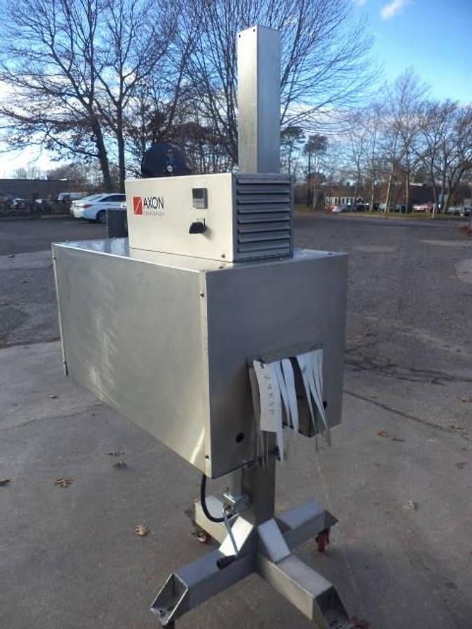 Used Axon EZ-36 Stainless Steel Shrink Tunnel, Portable
