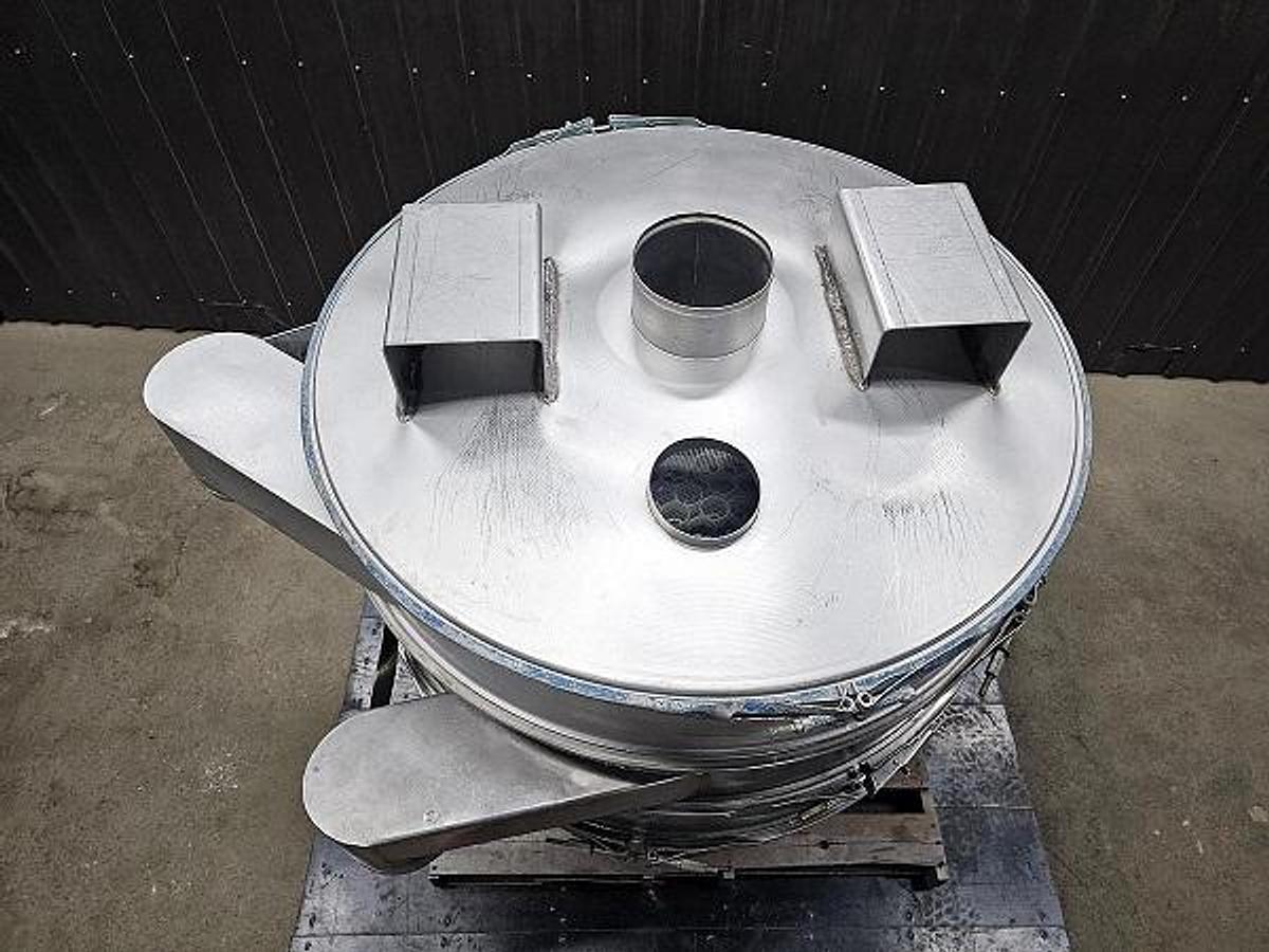 Used Sweco 48 In. Diameter Three Deck Vibratory Screener