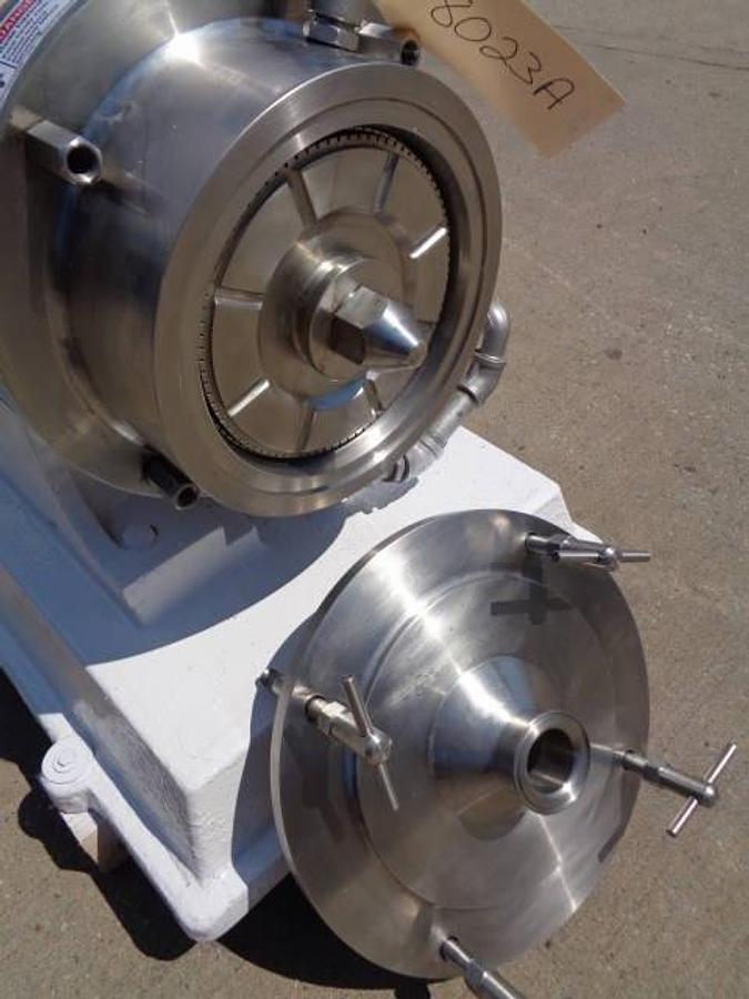 Used Charlotte SD-40 Stainless Steel Colloid Mill, 40 HP S/N 3898