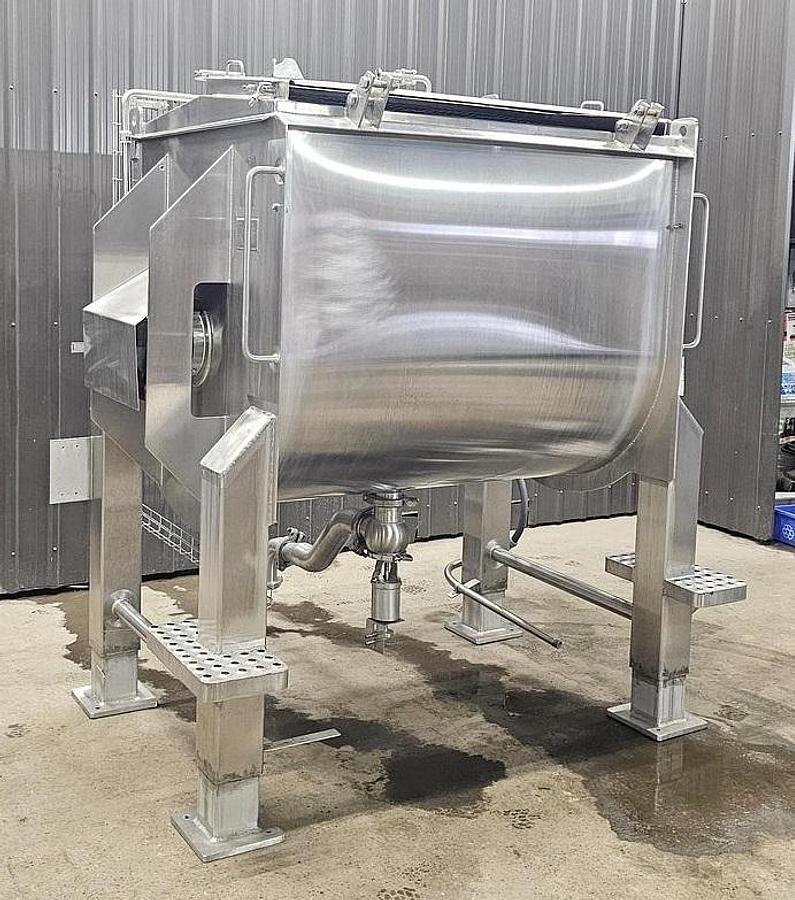 Used Feldmeier 50 Cubic Foot Ribbon Blender