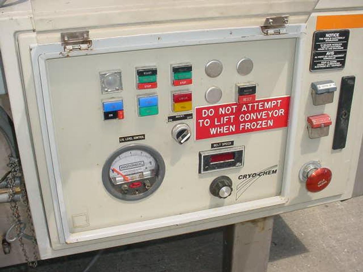 Used Kryospray “Cryoquip” Cbf-2410 Liquid Nitrogen Freeze Tunnel