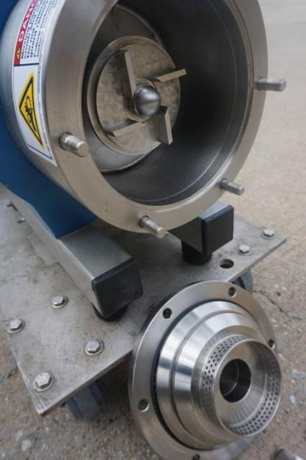 Used Silverson LS275 Stainless Inline High Shear Mixer, Portable
