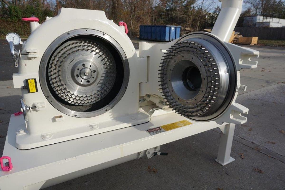 Used Netzsch 50 HP Pin Mill, Unused