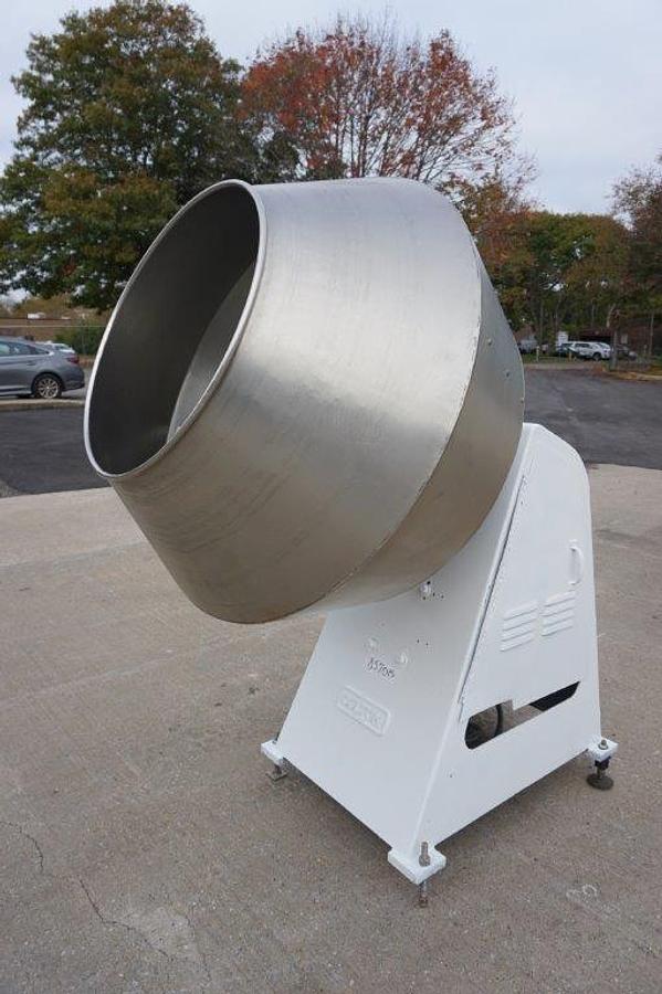 Used 42 In. Diameter Stainless Coating Pan, Explosion Proof