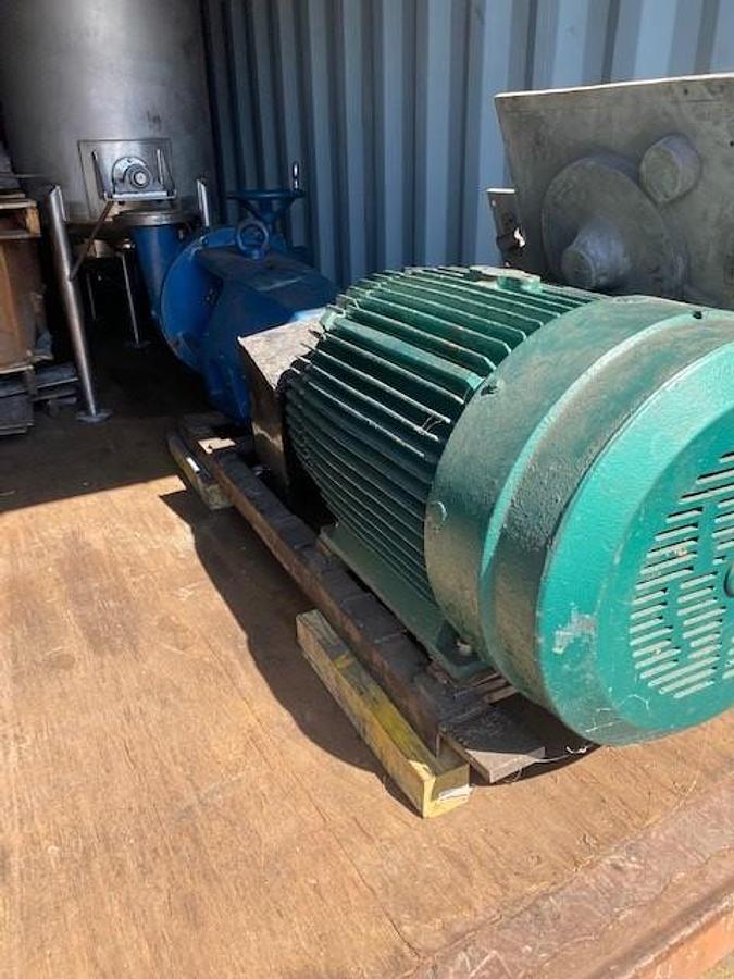 Used Siefer 200 HP Inline Colloid Mill for Asphalt Emulsions and Grease