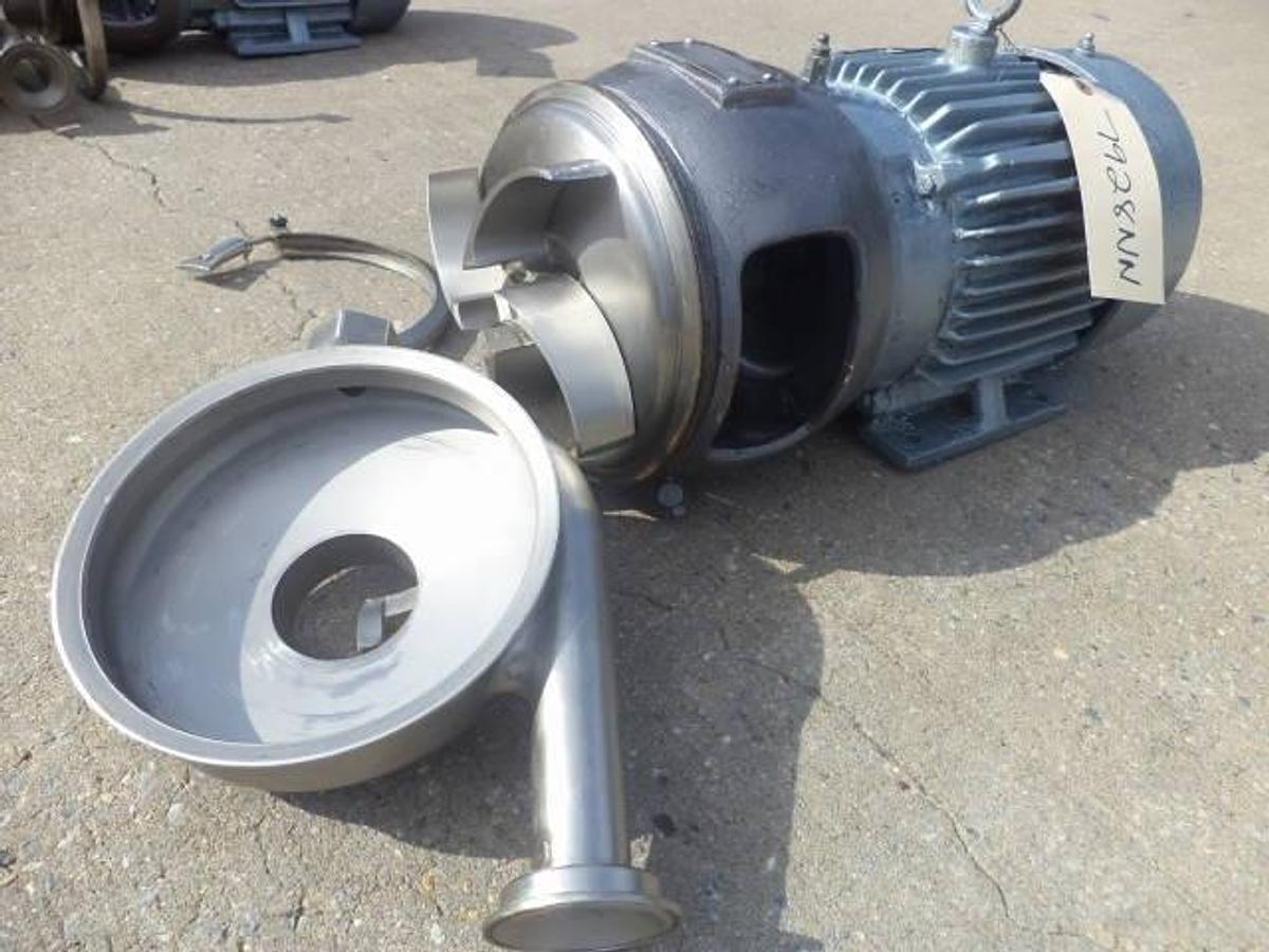 Used Crepaco 3 In.X 1-1/2 In. Stainless Steel Sanitary Centrifugal Pump
