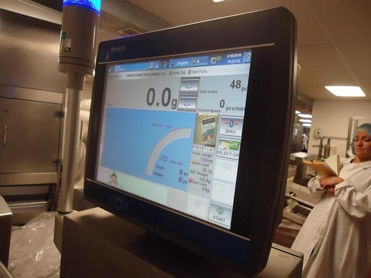 Used Safeline/Ishida Combination Metal Detector/Checkweigher, 120 per minute