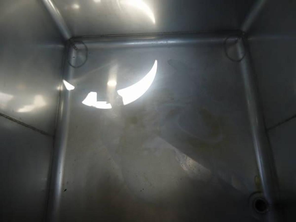 Used 275 Gallon Clawson 316 Stainless Steel Stackable Tote