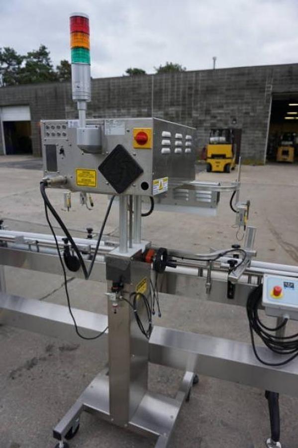 Used Pillar Technologies “Unifoiler” Cap Induction Sealing Machine