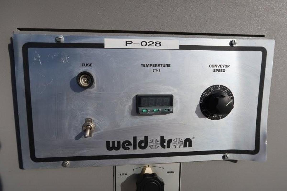 Used Weldotron Model 7121 Shrink Tunnel