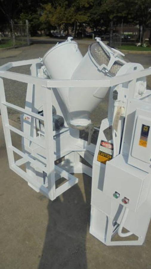 Used 2 Cu. Ft. Patterson Kelley Stainless “Liquid Solids” V Blender