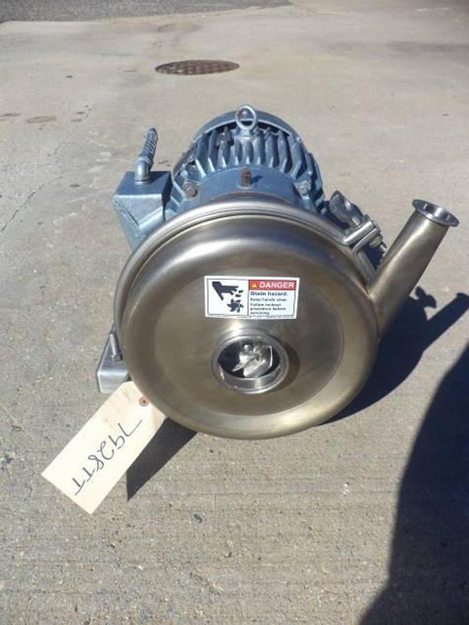 Used APV 3 In. X 1-1/2 In. Stainless Steel Sanitary Centrifugal Pump
