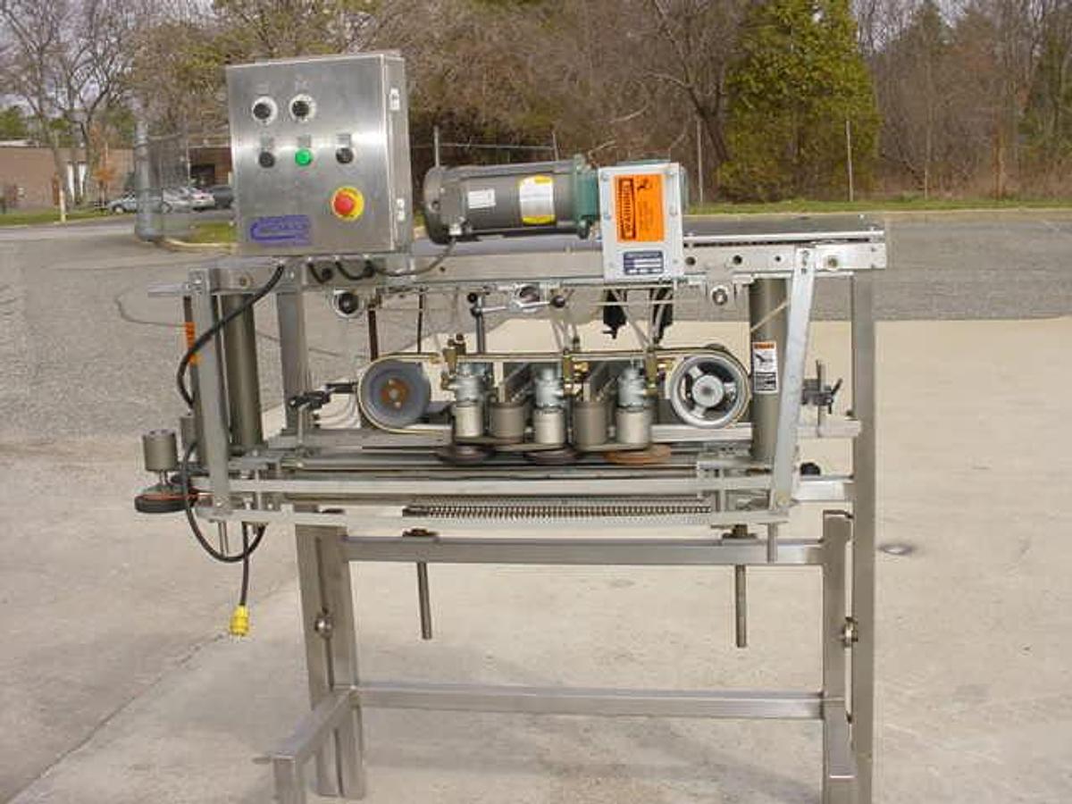 Used Engineered Automation Six Spindle Cap Tightener-Retorquer, Ss