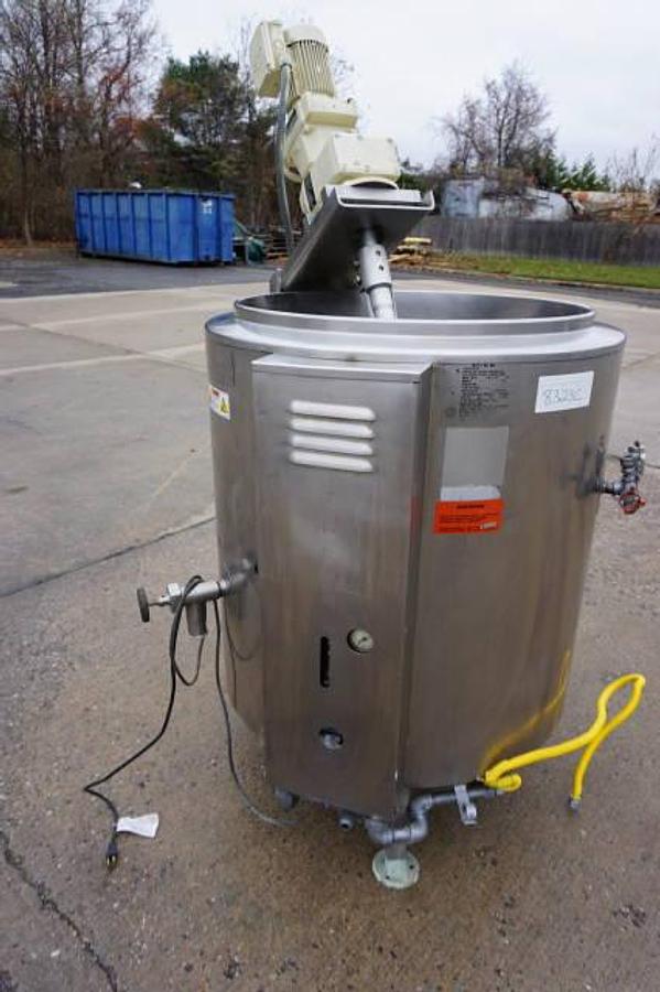 Used 60 Gallon Groen INA Jacketed Kettle, Gas Fired