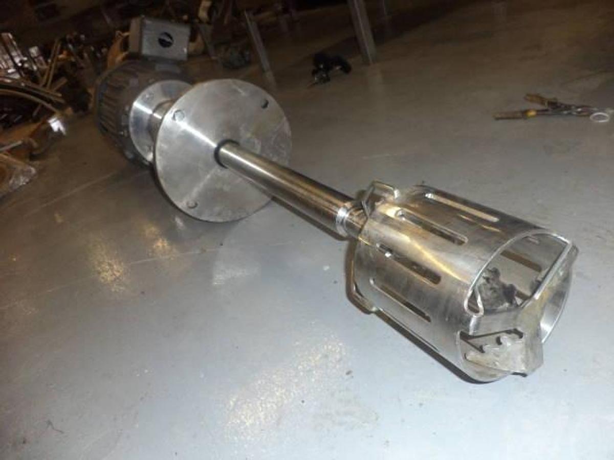 Used Admix “Rotosolver” 30HP High Shear mixer, Model 180RS175SS