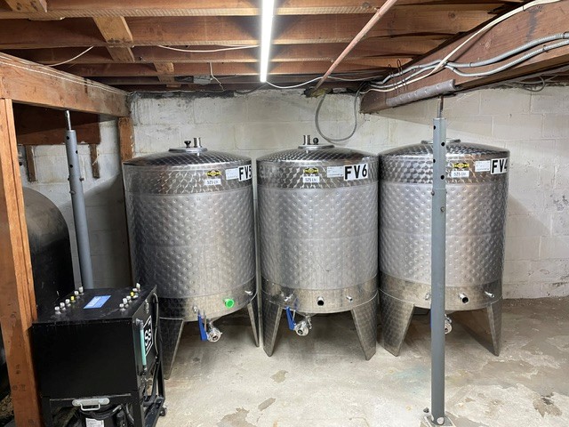 Used Speidel 525 Liter Jacketed Wine Tanks, (3) Available